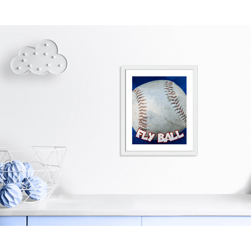 Adhésif décoratif «Sports 1» pour Juvenile Sports, H 24,5 po x l 20,5 po x P 0,6 po, Encadré plat blanc
