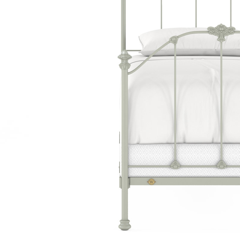 171 Country French Bed | Complete Standard, Sage Green, Twin