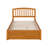 Marlton Solid Wood Platform Bed with Panel Footboard and Trundle-121602868