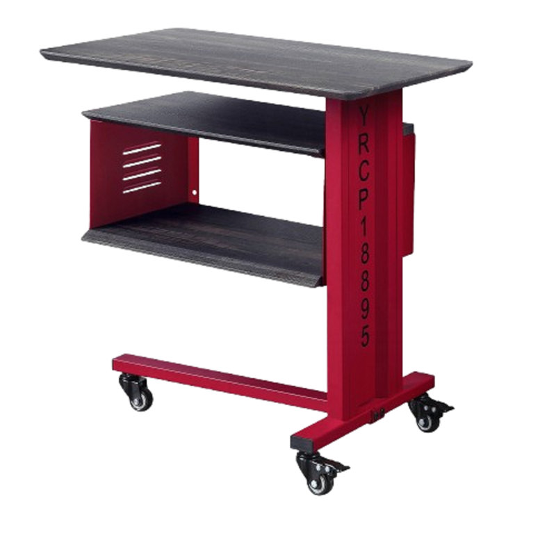 Cargo Accent Table W/Wall Shelf