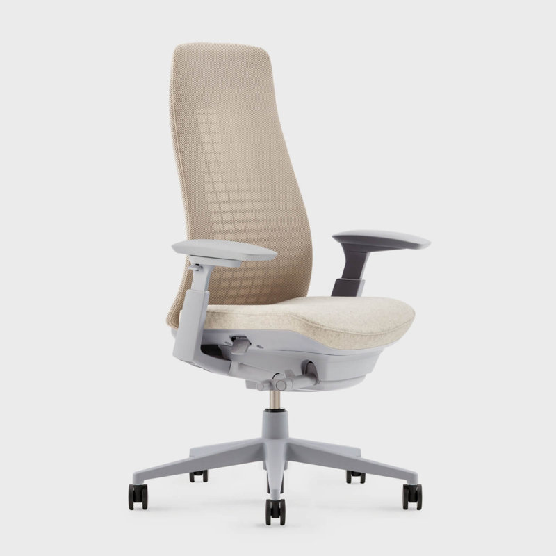 Haworth Fern Mesh Task Chair, No, Beach