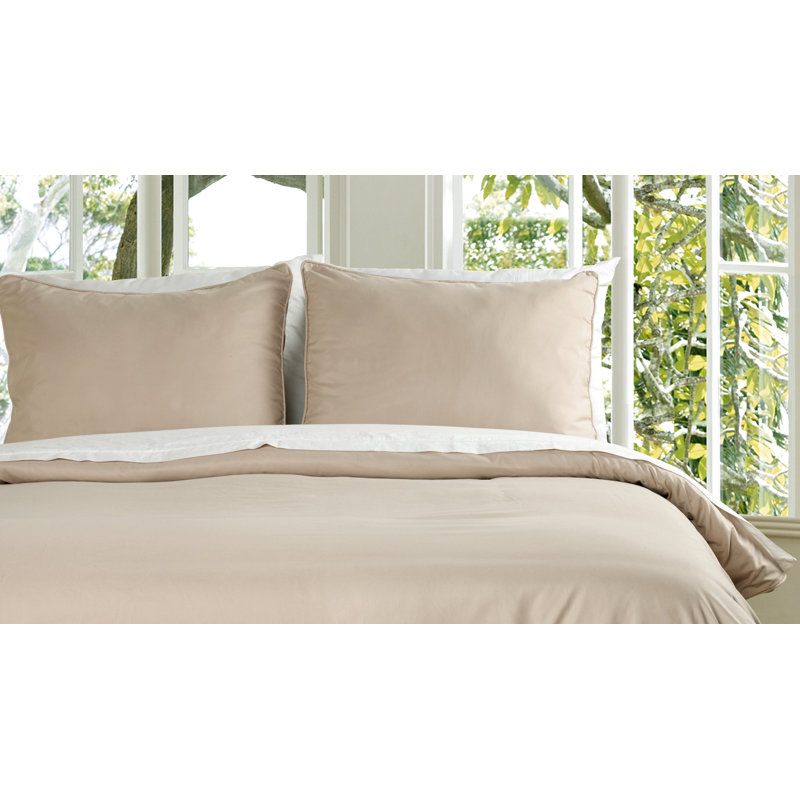 Ensemble de housse de couette , Double / Grand, Taupe