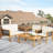 Acacia 8 - Person Patio Conversation Set with Cushions-1339268123