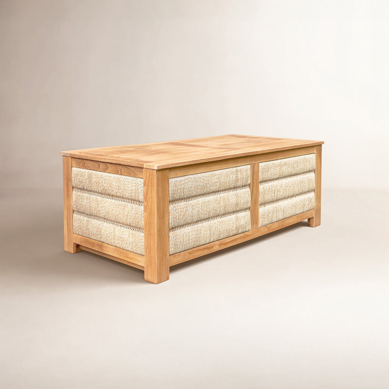 Cotesfield Teak Wood Outdoor Deck Box