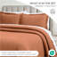 Ensemble de couvre-lit matelassé à motif géométrique moderne en coton Zenith -106301091-106301099