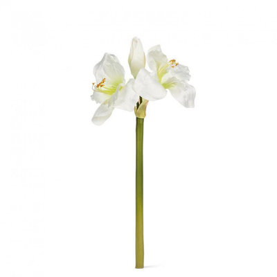 Amaryllis avec 3 fleurs artificielles