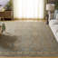 Sivas Hand-Knotted Light Blue/Ivory Area Rug-443604761