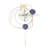 Selatin Metal Wall Clock
