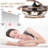 42" Black Farmhouse Ceiling Fan with Light and Remote, Quiet Reversible DC Motor, 6-speed Retractable Ceiling Fan Caged Fandelier for Living Room