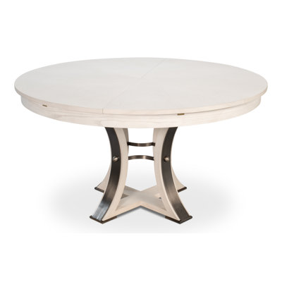 Tower Round Solid Oak Dining Table