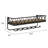 Decorative Key And Mail Holder For Wall, Wall Mounted Entryway Floating Shelf With 5 Key Hooks, Decorative Metal Wire Mesh Key Holder With Shelf For Wall, Entryway, Bathroom, Office