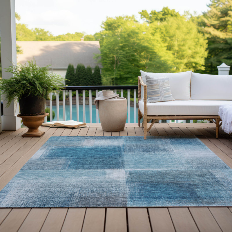 Tapis intérieur / extérieur Neysa, Rectangle 10 pi x 14 pi