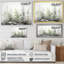 Ferns Silver Whispers I - fougères, art mural encadré-60601521-60601522