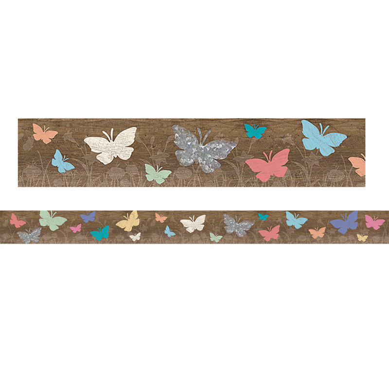 Bordure de printemps pour enseignant