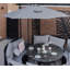 Aadit 300cm Lighted Cantilever Parasol-1619148211