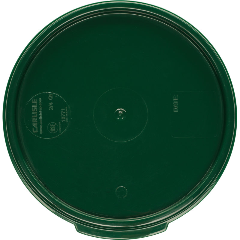 Carlisle Food Service Products Circle Plastic Container Lid