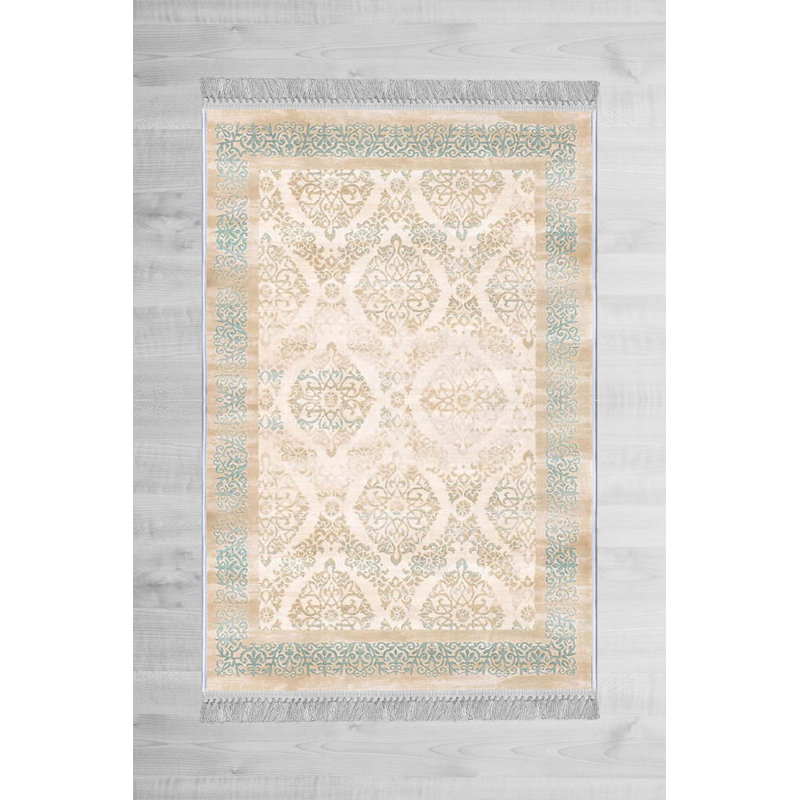 Luxurious Non-Slip Woven Carpet, 100% Velvet Fabric, 31.5 x 47.2 inches | Antibacterial, 13.5 mm Total Height, Machine Washable | Ideal for Living Room, Bedroom & Home Decor, Soft & Durable Design
