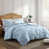 Chambray Blue Stripes