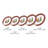 Thunder Group Inc. Peacock Melamine Platter-22865574