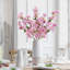 6 branches de fleurs de cerisier pour vase longues tiges de fleurs artificielles printemps été décor de soie de cerisier branches pour la table de mariage-603507928