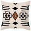 Housse de coussin en velours abstrait