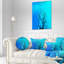 Coussin Dolphin in Blue Sea - Sea & Shore-89152085-89152083