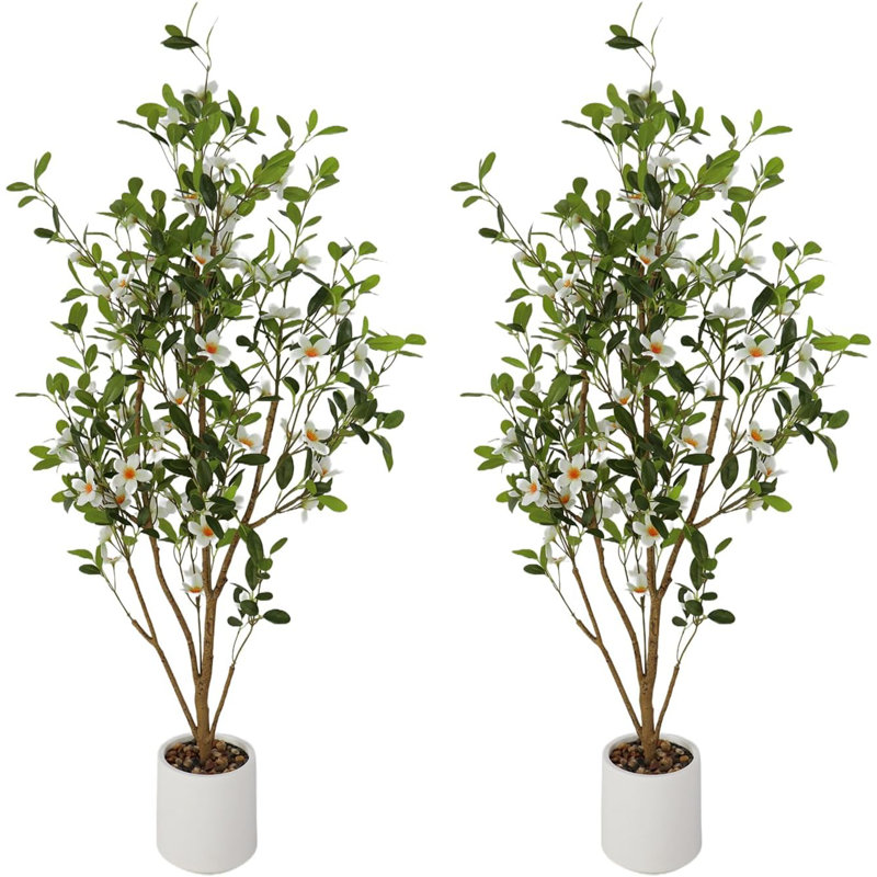 120cm Plant, White