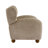 Caden Mid-Century Modern Bouclé Wingback Club Chair with Rounded Legs-890028077