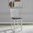  Luz 6 Piece Gathering Trestle Table Set w/ Upholstered Chairs & Bench-403605028