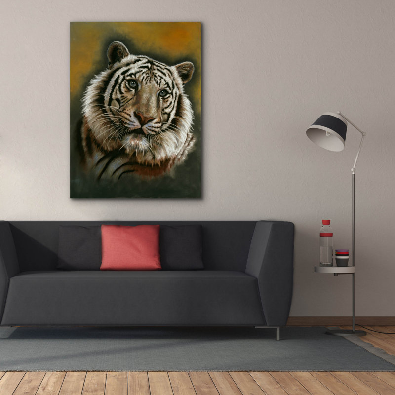 «Pearl» par Barbara Keith, art mural sur toile, H 54 po x l 40 po x P 1,5 po