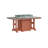 Berlin Gardens Garden Classic 72″ Fire Pit Counter Height Dining Table-120370757-120370761