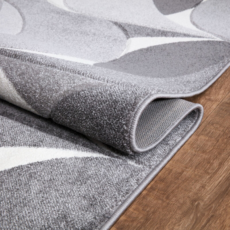 Adnand Abstract Area Rug, Runner 60 x 220cm 