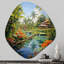 Cooperstein - Unique Shape Asian Art, reproduction d'art murale en métal Freeform-110502352