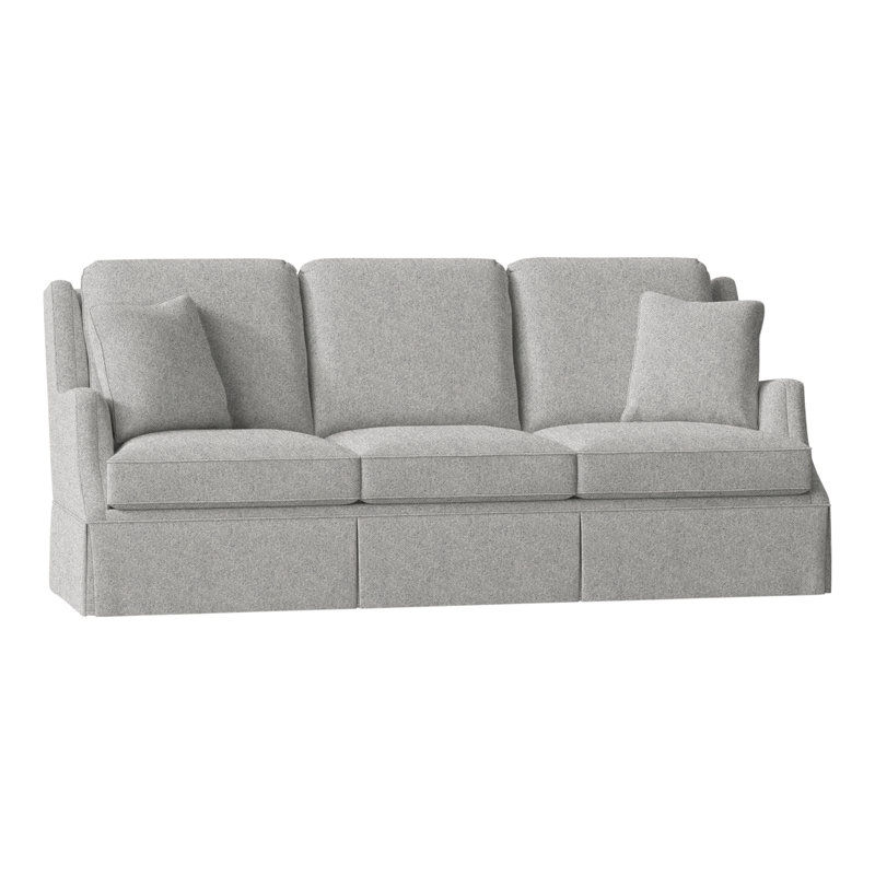 Savannah Sofa, Perigold Aspen Flannel Light Gray