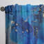 Panneau de rideau simple semi-diaphane avec passe-tringle Abstract-90562976