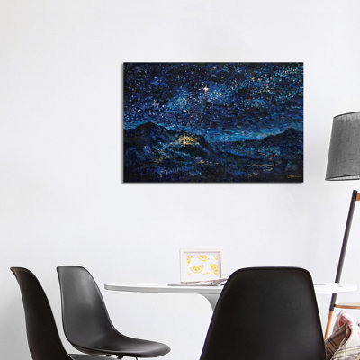 Nativity by Jeff Johnson - Wrapped Canvas Painting