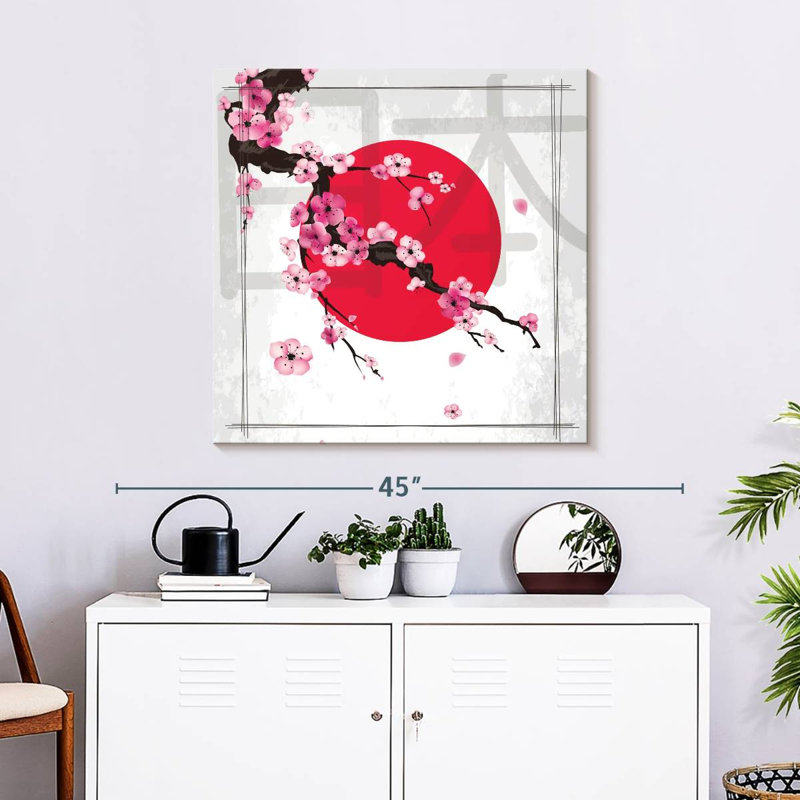 Illustration de sakura Harnek, H 30 po x l 30 po