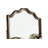 Baudouin Weathered Oak Finish Mirror