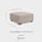 Seyler Lane Oversized Accent Ottoman
