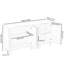 Buffet 4 portes en rotin-1459982201