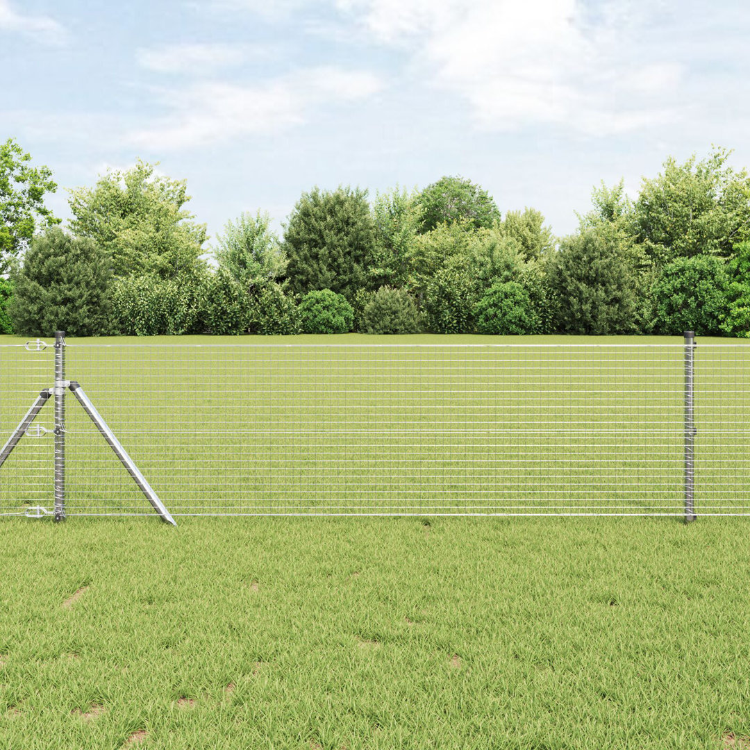 60cm H x 1000cm W Steel Border Fencing