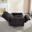 31.5 Inch Boucle Swivel Glider Power Recliner-2076020138