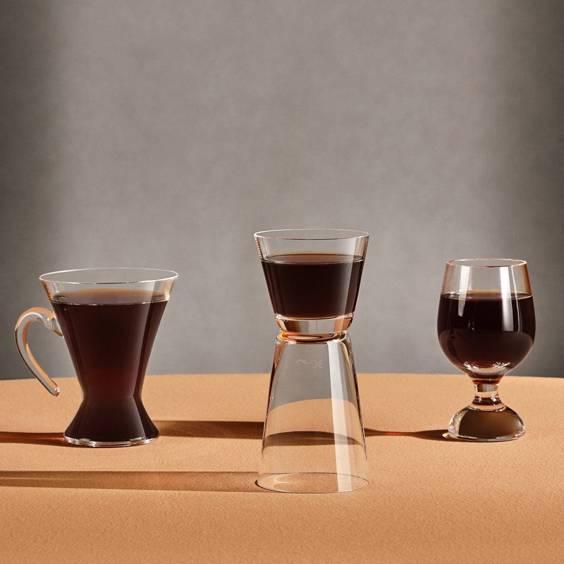 Handmade Crystal Espresso Glass