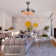 Jorcina 42" Colourful Bluetooth Crystal Ceiling Fan Light with Remote Control and Music Player