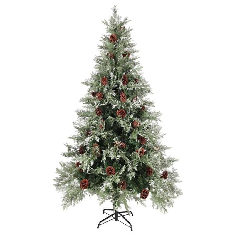 Artificial Pine Christmas Tree, 6.4ft H x 3.44ft W x 3.44ft D
