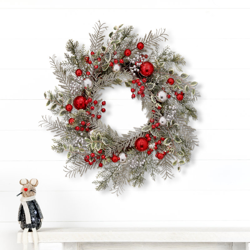24" Bauble Wreath