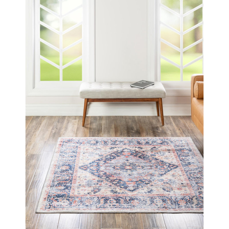 Nycholas Oriental Indoor Rug, Square 7'10"