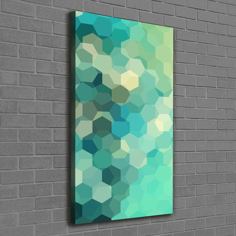 Abstraction Background - Wrapped Canvas Print