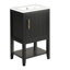 Meuble-lavabo de qualité supérieure au design exquis et amplement d'espace de rangement