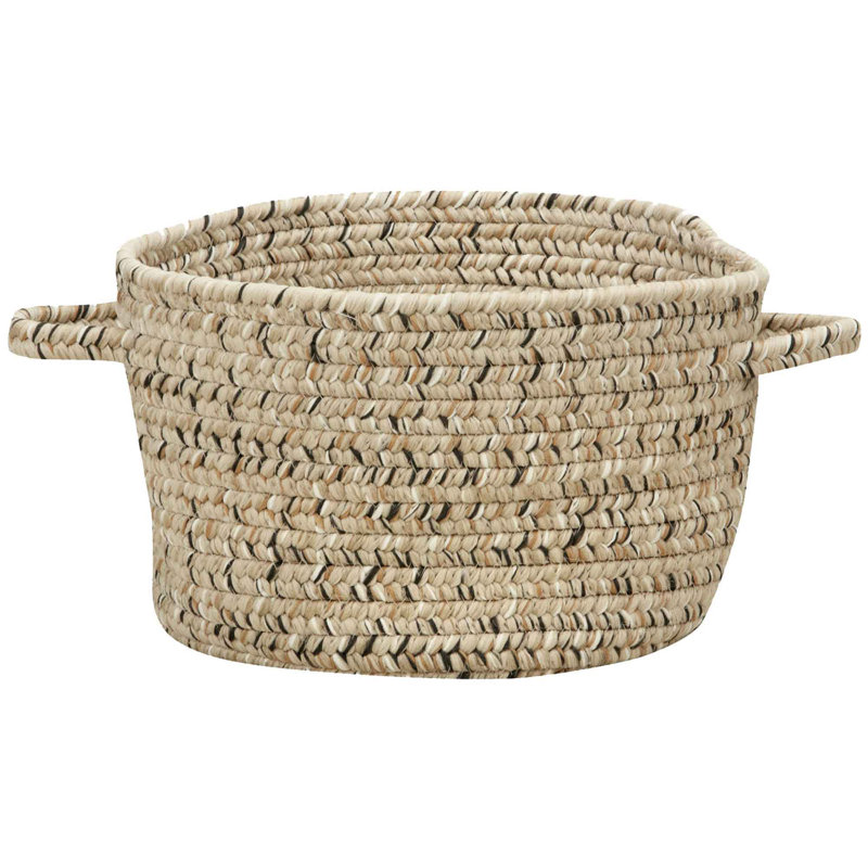 Longshore Tides Polyethylene Plastic Decorative Basket, Sandy Beach, Basket 16"